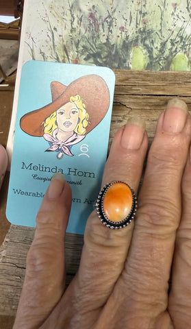 R78, Orange spiny oyster ring