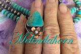 R192, Royston turquoise and flower