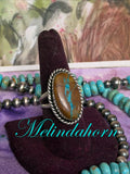 R151, Royston Ribbon turquoise ring