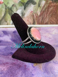 R36 pink conch ring