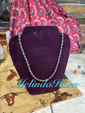 Utah sterling beaded necklace