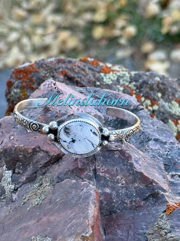 White Buffalo stacker bracelet