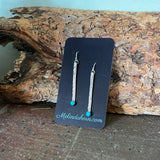 Matchstick earrings