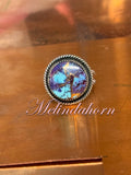 R191, purple Mohave ring
