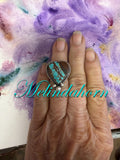 R141,#8 heart ring