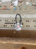 S/S Western flower ponytail tamer