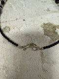 OX7 Onyx & sterling necklace