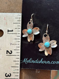 Sterling Dogwood earrings