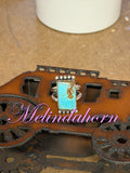 R105,size 7, #8 turquoise