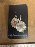 1 1/4” Western Flower Dangle Earrings