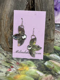 Sterling 1 1/2”Pony Petal earrings
