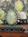 R2 #8 turquoise ring size 10 1/2