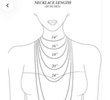 17” Copper & Sage necklace