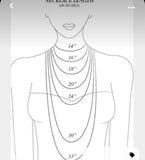 18” Rhodonite necklace