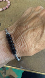 Cow Chain and onyx bracelet