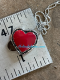 Rosarita heart necklace