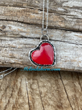 Rosarita heart necklace