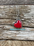 Rosarita heart necklace