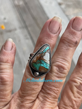 Royston Ribbon turquoise ring