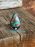 Royston Ribbon turquoise ring