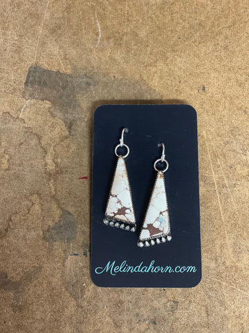 Wild Horse slanted earrings