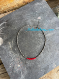 Red coral Moab necklace