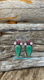 Prickly pear earrings