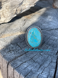 Kingman turquoise ring