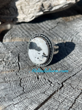 R133,White Buffalo Ring