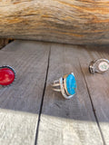 Turquoise mountain ring