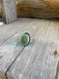 Royston green turquoise ring