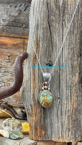 Copper & Sage necklace