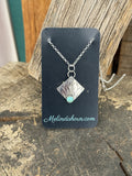 Mountain petal necklace