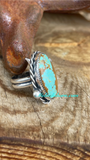 #8 turquoise ring