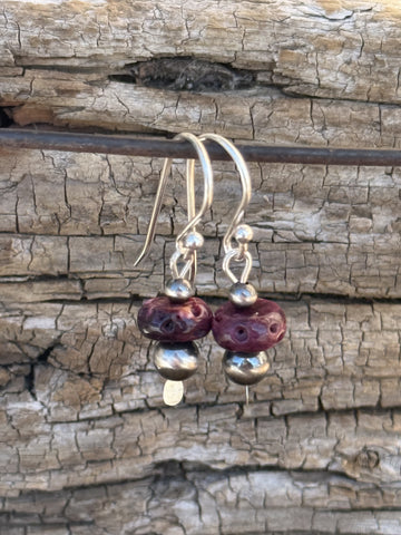 Mini Pearl Snaps Earrings