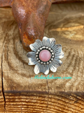 Riata Pink opal ring