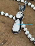 White Buffalo Kachina necklace