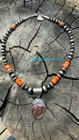 Custom initial necklace