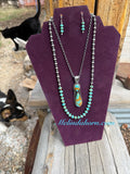 22” Kingman beaded necklace