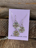 Lil pink flower set