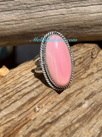R37, Pink Conch ring
