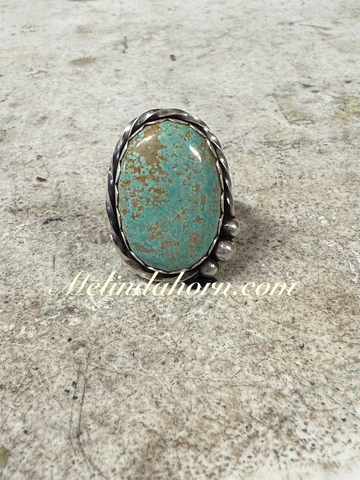 # 8 turquoise size 11 ring