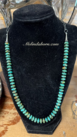 Cow Chain and Turquoise necklace