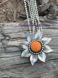 Sunflower pendant