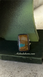 Royston Ribbon turquoise ring