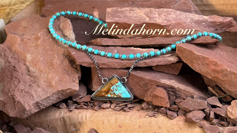 #8 turquoise mountain necklace