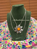 Sunflower pendant