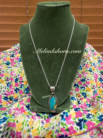 Kingman turquoise necklace