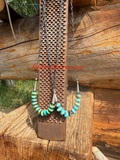 Cow Chain and Turquoise necklace