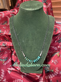 Cow Chain and Turquoise necklace